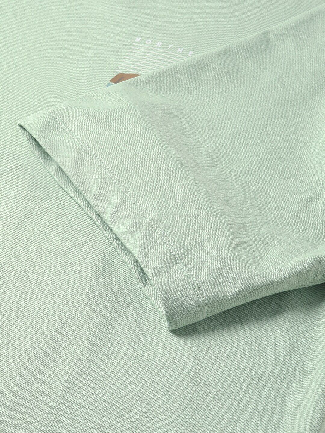 THE BEAR HOUSE Graphic Printed Round Neck Cotton Oversized T-shirt