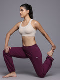 HRX by Hrithik Roshan Women Yoga Track Pants with Toggle Hem