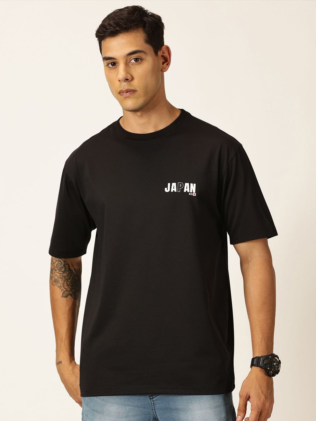 Thomas Scott Graphic Printed Drop Shoulder Oversized T-shirt