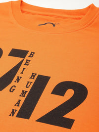 Being Human Printed Pure Cotton Sweatshirt