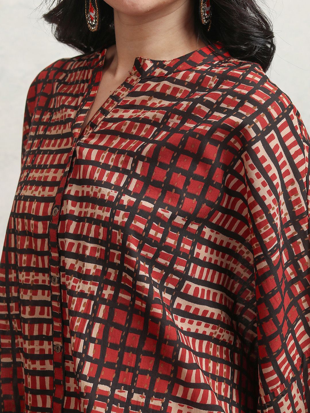 Vishudh Printed Shirt With Trousers Co-Ords