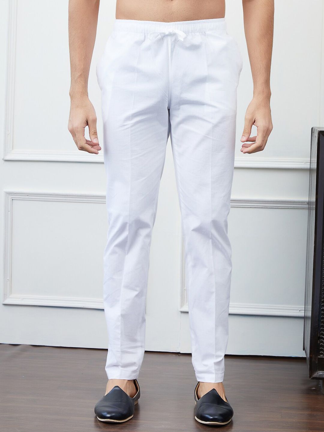 See Designs Embroidered Sequined Pure Cotton Kurta with Pyjamas