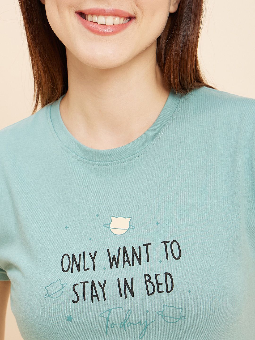 Sweet Dreams Graphic Printed Night suit