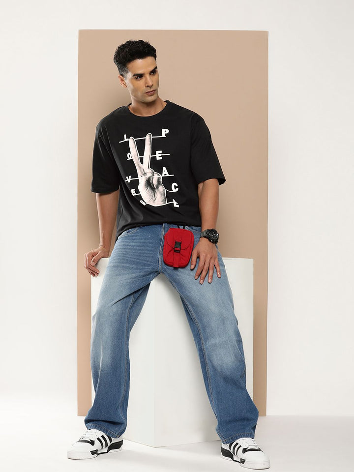 Difference of Opinion Men Graphic Printed T-shirt