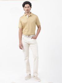RARE RABBIT Men Keneth Regular Fit Polo Collar T-Shirt
