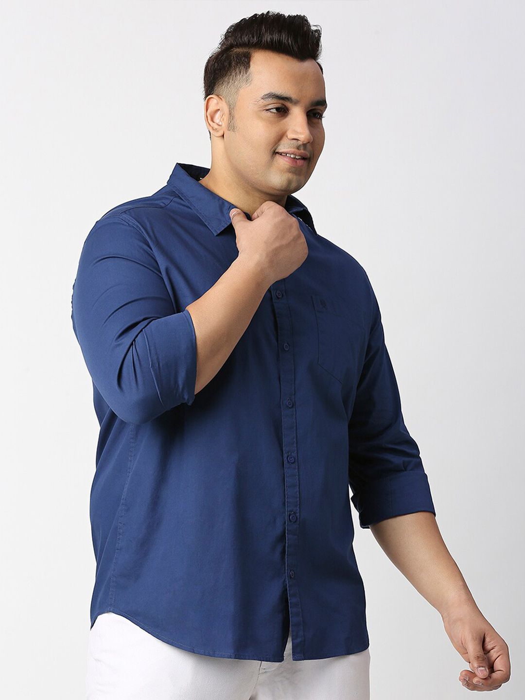 Thomas Scott Plus Size Cotton Casual Shirt