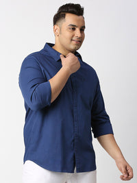 Thomas Scott Plus Size Cotton Casual Shirt