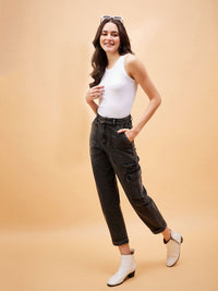 SASSAFRAS BASICS round Neck Sleeveless Cotton Tank Top