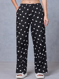 Bewakoof Women All Over Printed Wide Leg Pyjamas