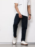 ether 365 Essentials Men Tapered Fit Mid-Rise Stretchable Cropped Jeans