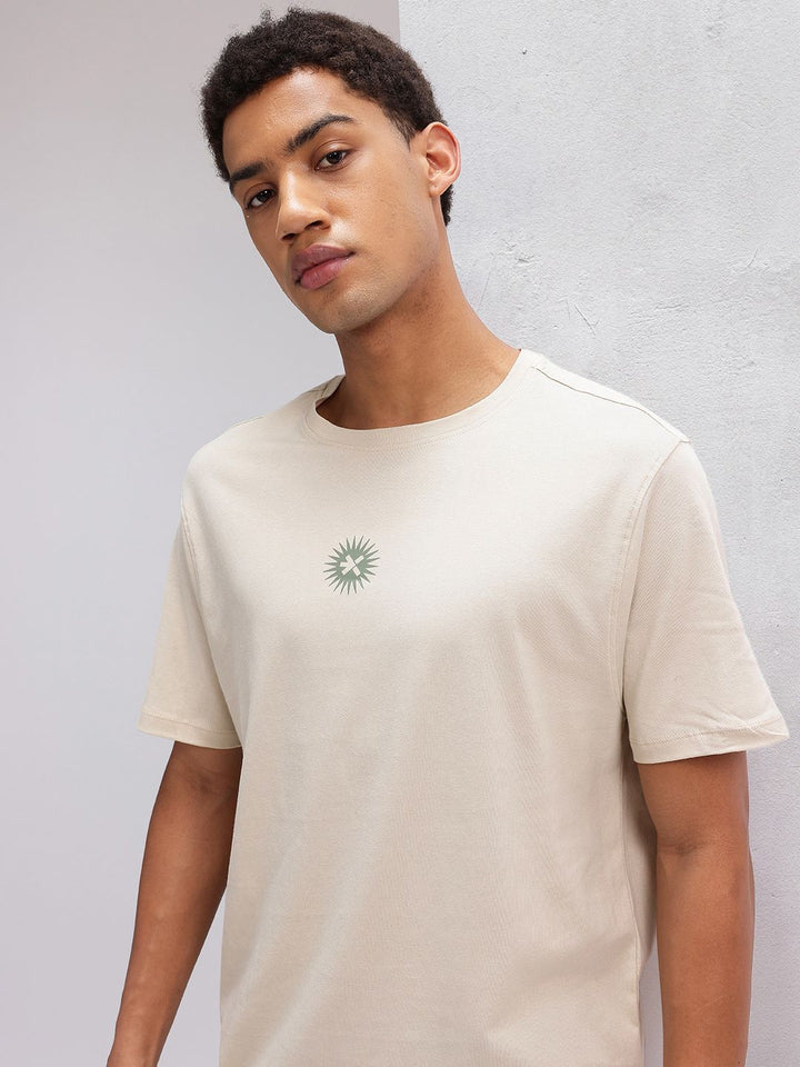 HRX by Hrithik Roshan Printed Pure Cotton Yoga T-shirt