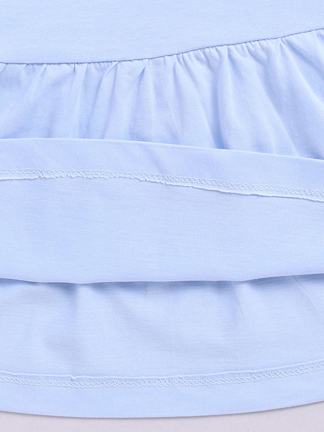 Happy Faces Girls Barbie Printed Pure Cotton Fit & Flare Dress