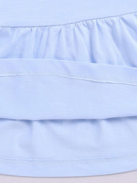 Happy Faces Girls Barbie Printed Pure Cotton Fit & Flare Dress