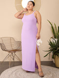 Berrylush Curve Women Plus Size Printed Maxi Dress