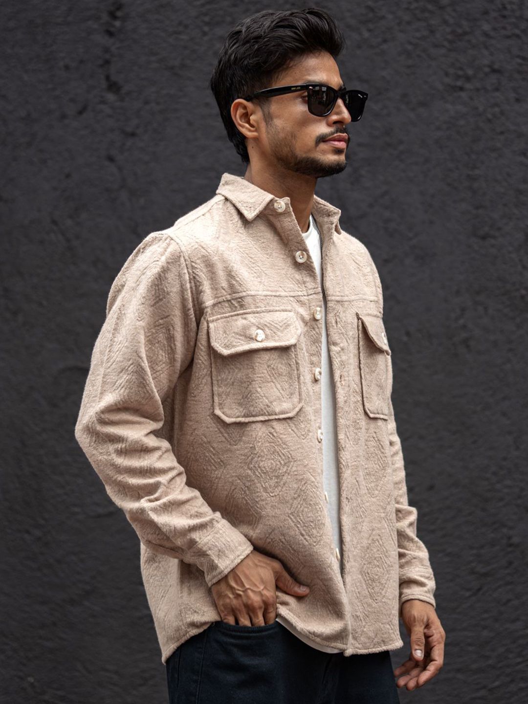 Powerlook Men Opaque Casual Shirt