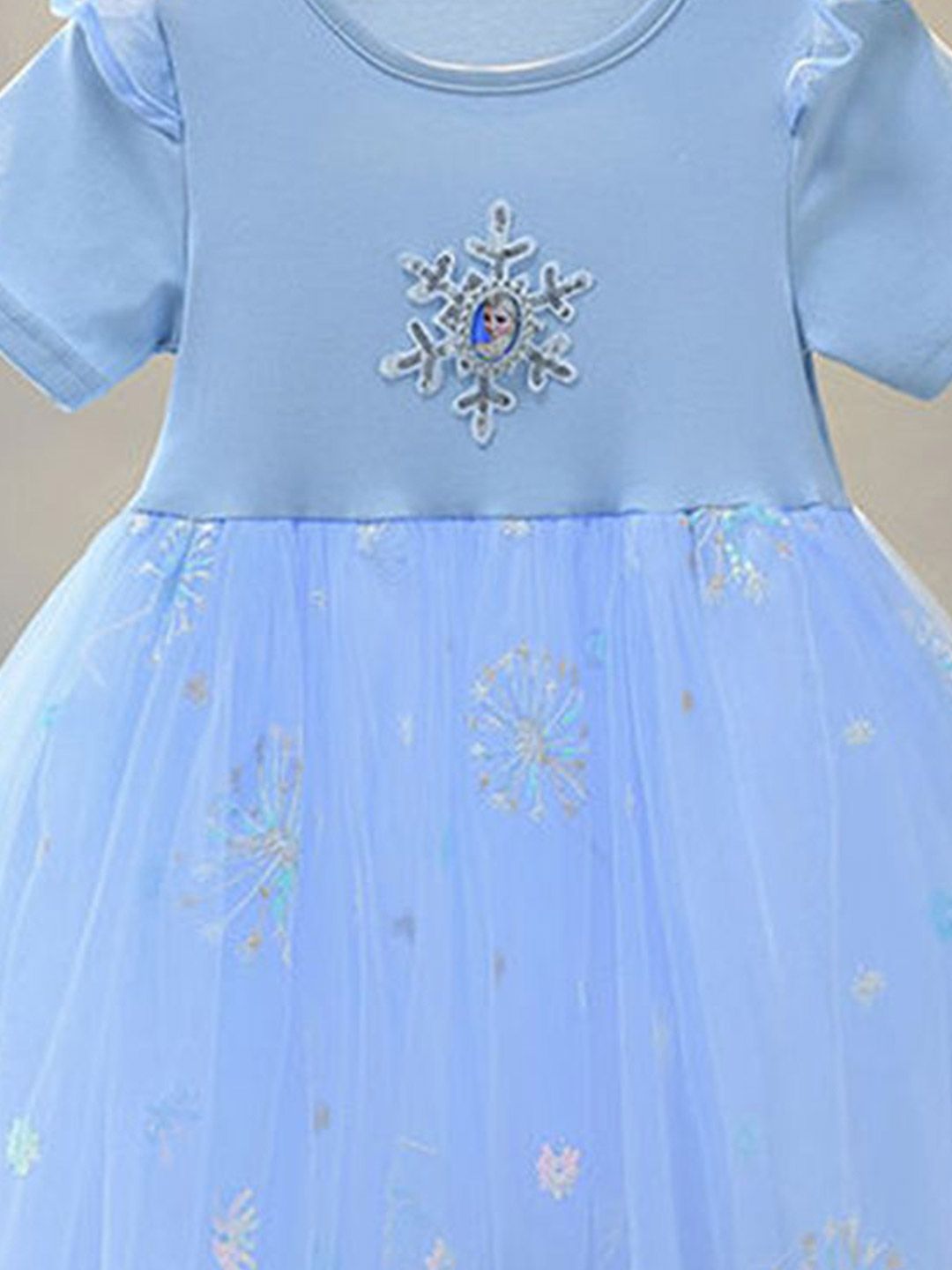 YK Embellished Fit & Flare Dress