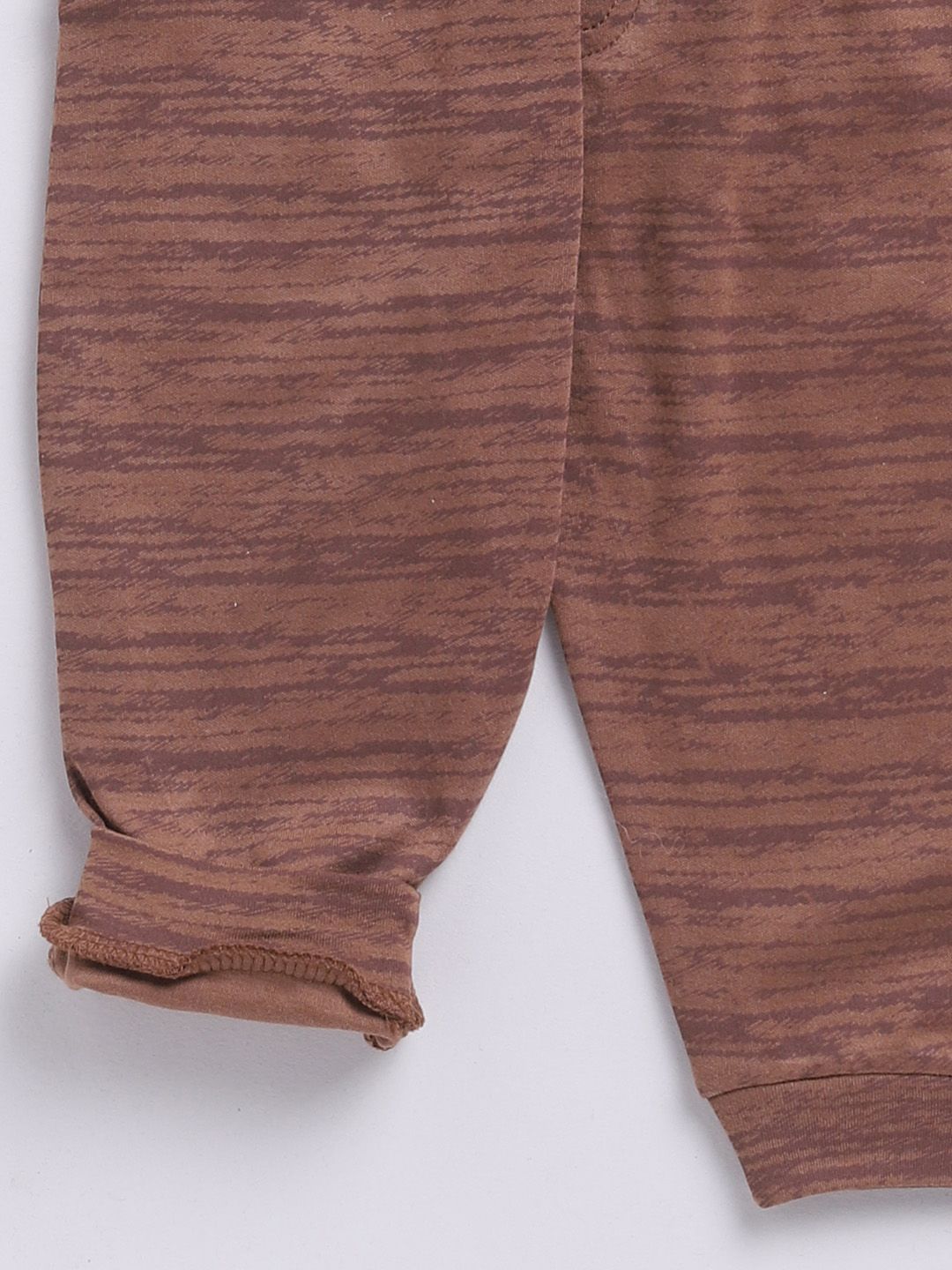 Moms Love Infant Boys Printed Cotton Shirt & Joggers