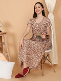 Sweet Dreams Printed Maxi Nightdress