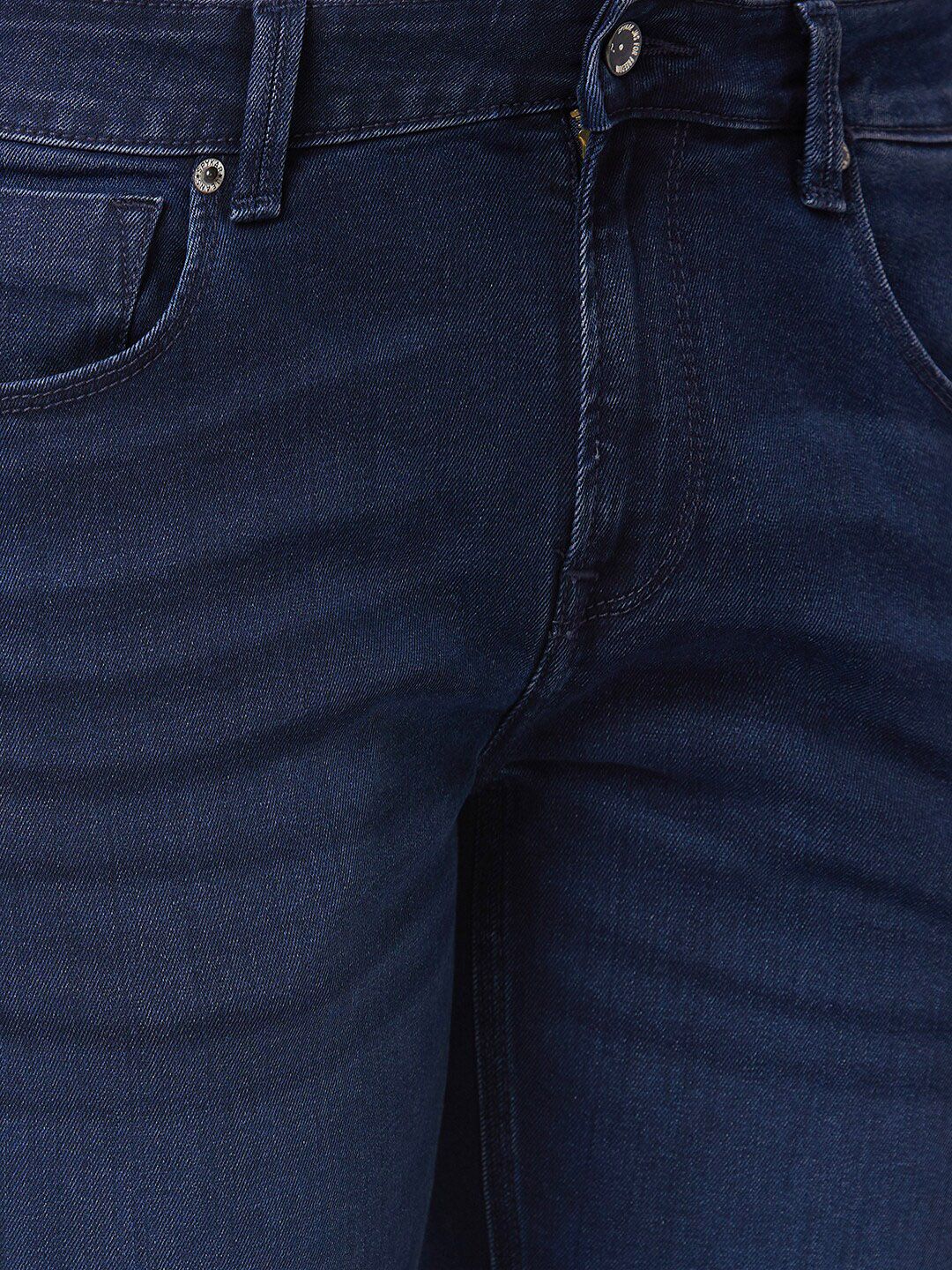 SPYKAR Men Skinny Fit Low-Rise Light Fade Stretchable Cotton Jeans