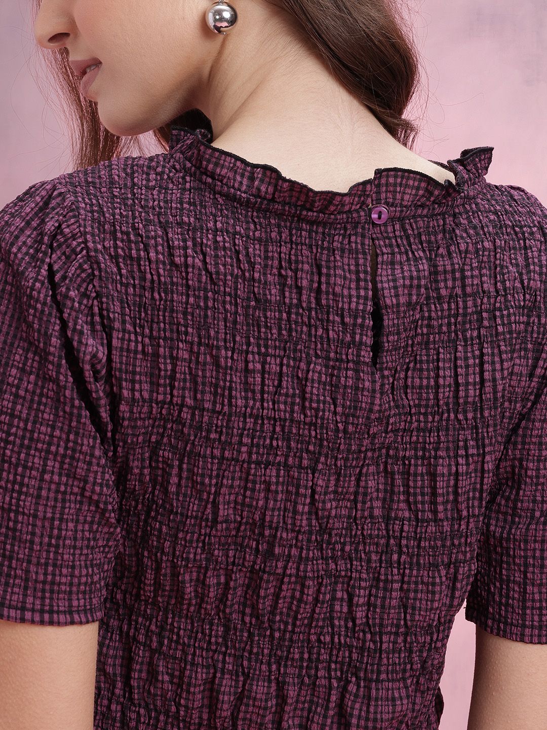 DressBerry Checked Top