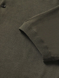 THE BEAR HOUSE Men Solid Regular Fit Cotton Polo Collar T-Shirt