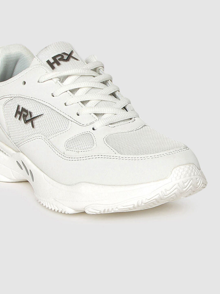 HRX by Hrithik Roshan Men White Solid Chunky Sneakers