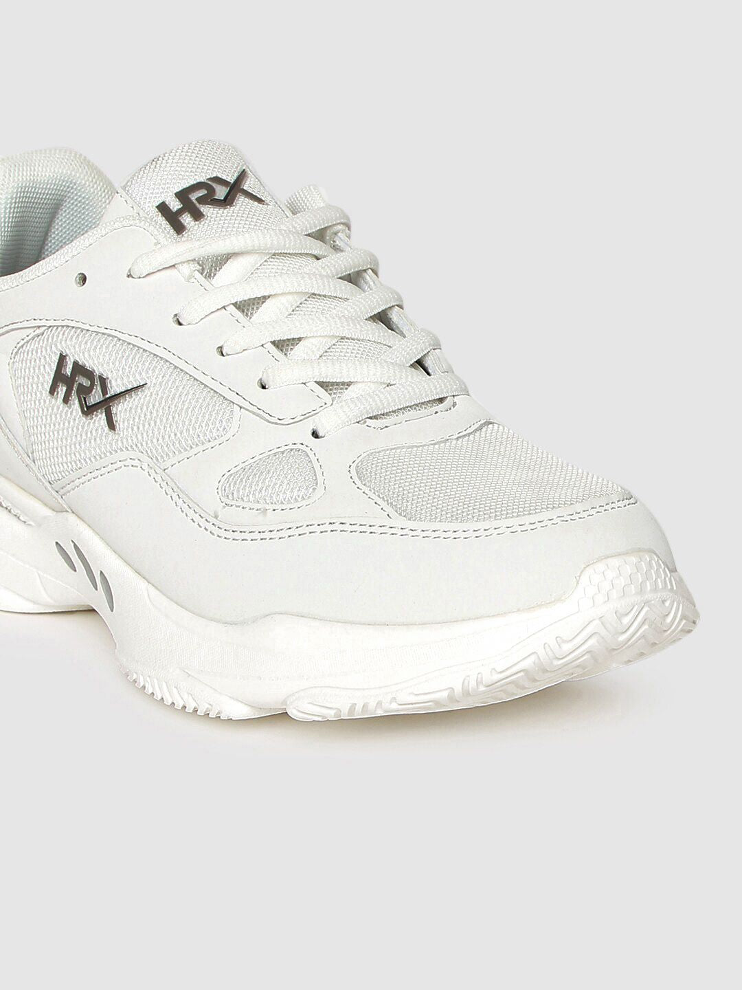 HRX by Hrithik Roshan Men White Solid Chunky Sneakers