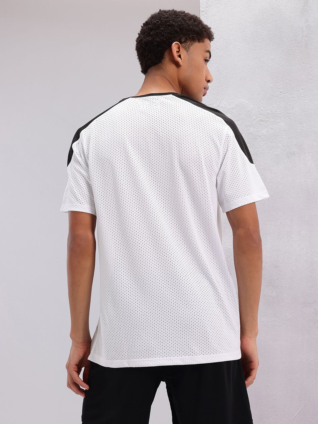 HRX by Hrithik Roshan Men Brand Logo Printed Rapid-Dry Training T-shirt