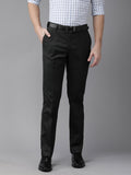Park Avenue Men Charcoal Smart Trousers