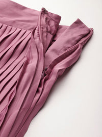 all about you Accordion Pleats Flared Skirt