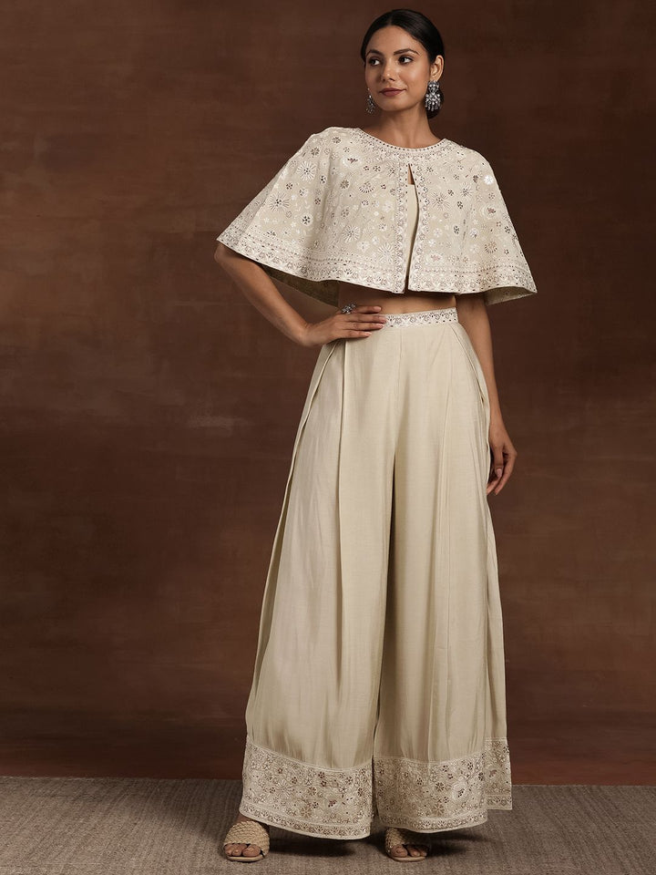 Libas Embroidered Top & Palazzo