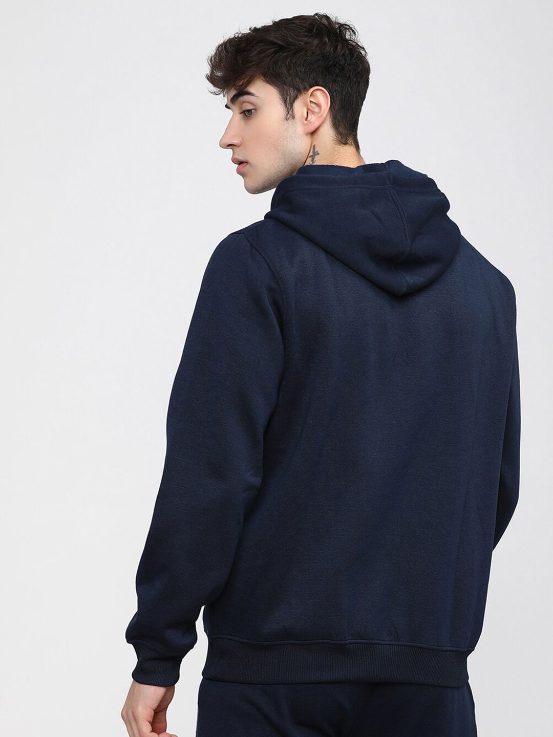 HIGHLANDER Men Navy Blue Sweatshirt