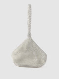 Lino Perros Silver-Toned Embellished Potli Clutch