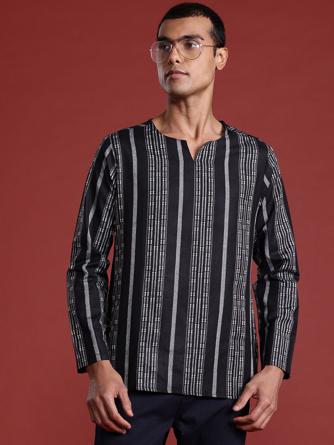 Anouk Woven Design Kurta