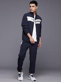 HRX by Hrithik Roshan Striped Rapid-Dry Running Tracksuit