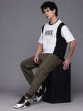HRX by Hrithik Roshan Colourblocked & Brand Logo Print Lifestyle T-shirt
