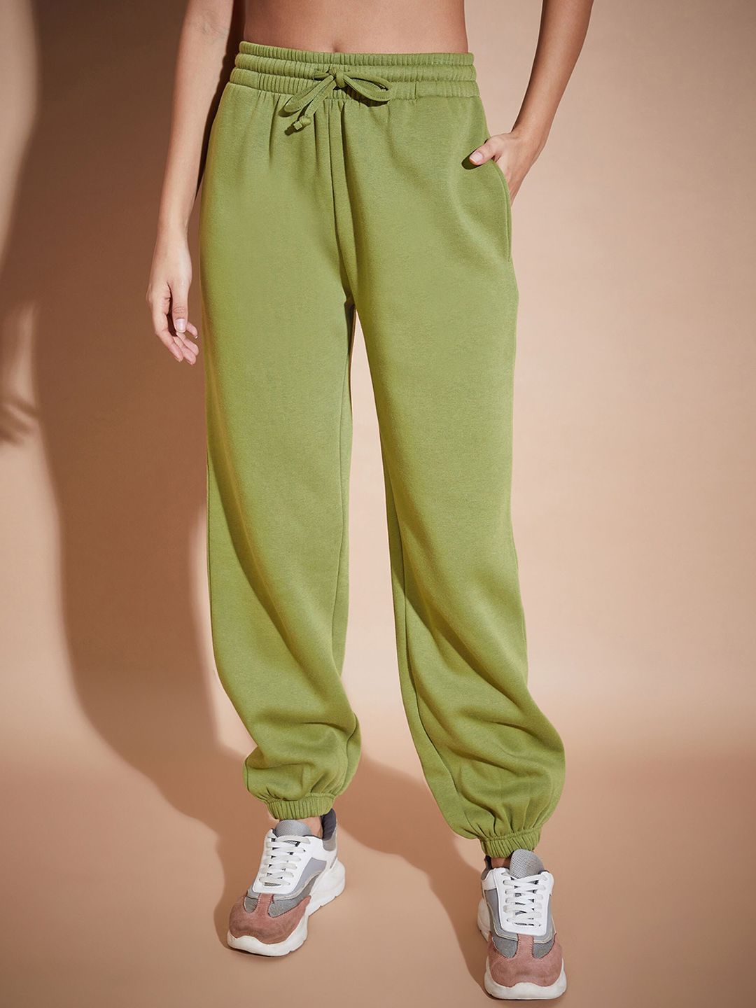 SASSAFRAS BASICS Fleece Oversized Sweatshirt With Joggers
