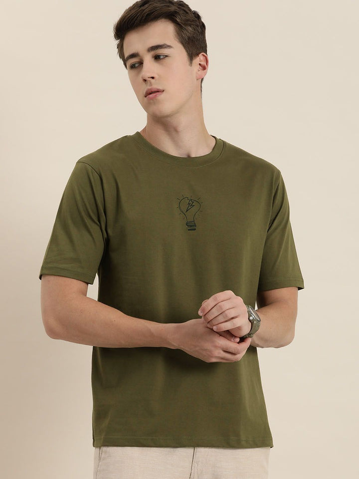 Difference of Opinion Printed Pure Cotton Oversized T-shirt