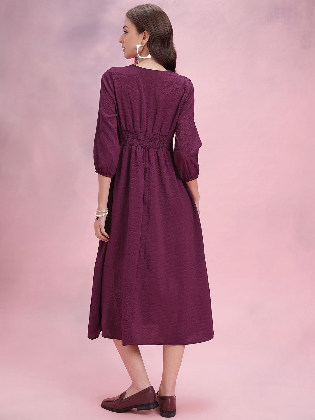 DressBerry A-Line Midi Dress