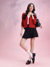 DressBerry Cable Knit Cardigan