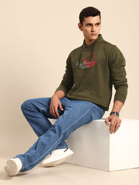 Being Human Brand Logo Printed Sweatshirt