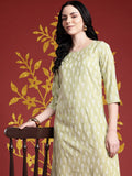 Anouk Women Ikat Printed Kurta