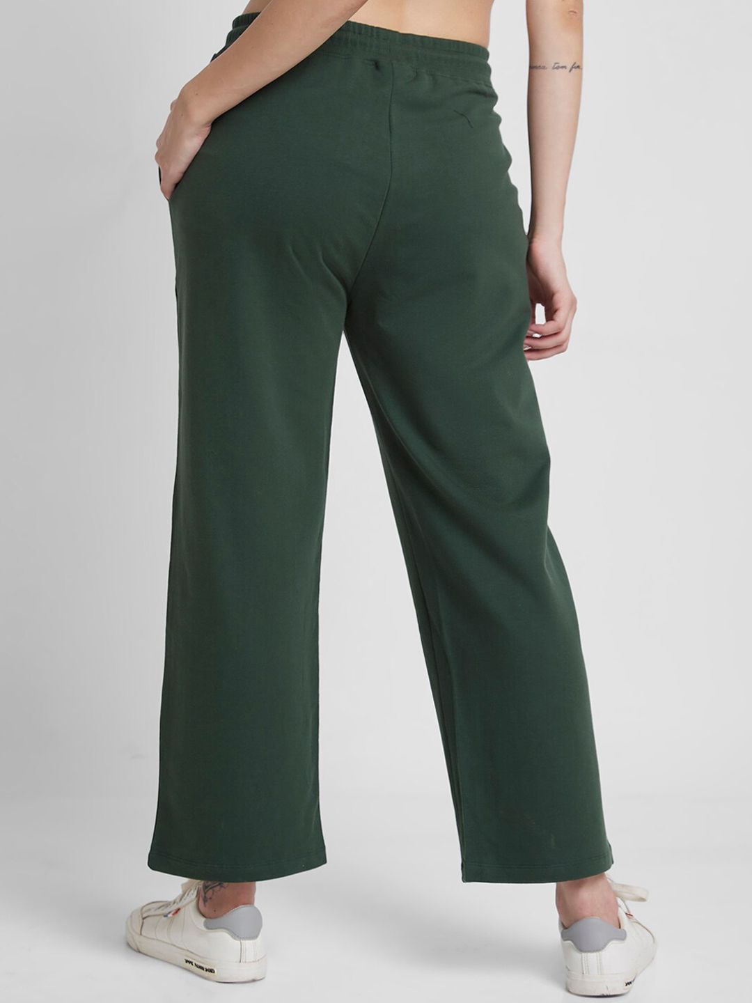 SPYKAR Women Straight-Fit High Rise Track Pant