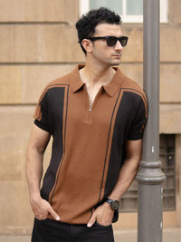 Powerlook Men Polo Collar T-shirt