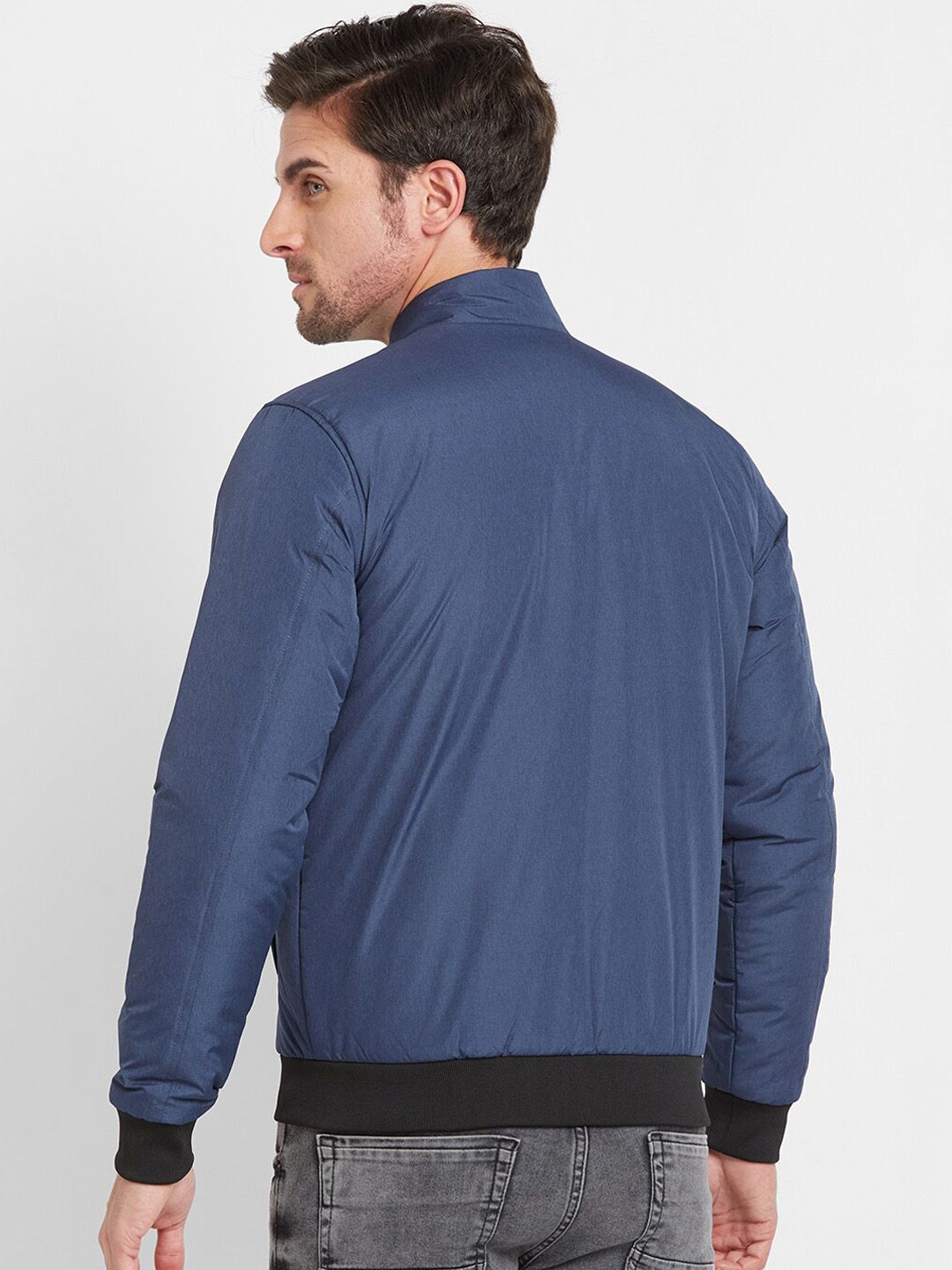 Being Human Mock Collar Bomber Jacket