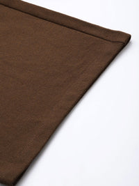 SASSAFRAS Women Brown Track Pants