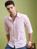 HIGHLANDER Checked Slim Fit Shirt