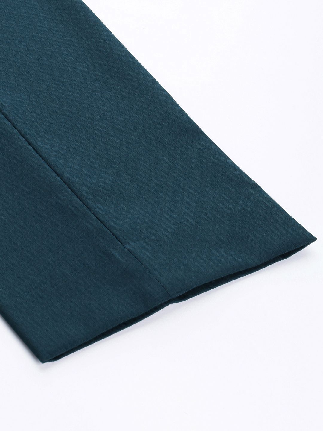 Park Avenue Men Self Design Textured Smart Slim Fit Formal Trousers