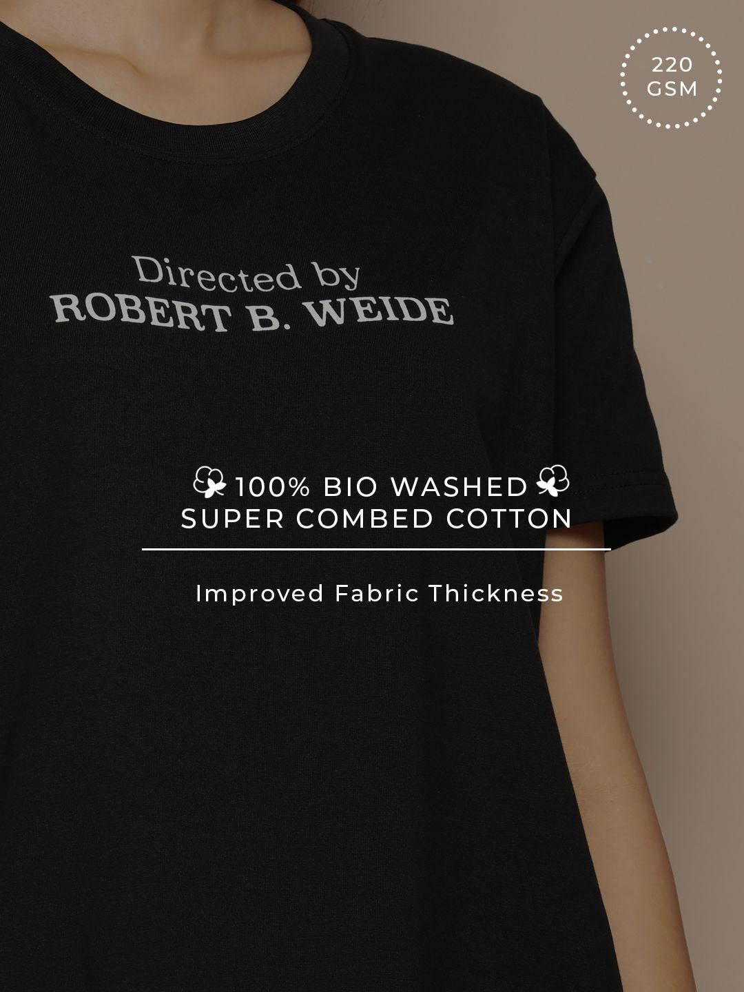 Difference of Opinion Women Typography Printed Boxy T-shirt