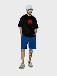 Bewakoof Official Marvel Merchandise  Across The Spiderverse Printed Oversized T-shirt